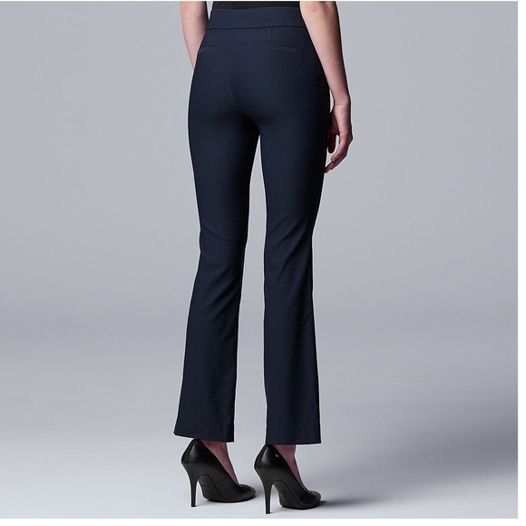 Simply Vera | Vera Wang Modern Bootcut Pants - Picture 2 of 10